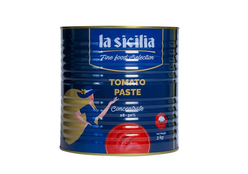 Cà Chua xay nhuyễn La Sicilia 3kg - Tomato Paste (Lon)