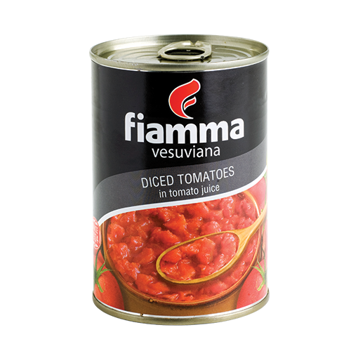 Cà chua xắt miếng Fiamma 400g - Diced Tomatoes