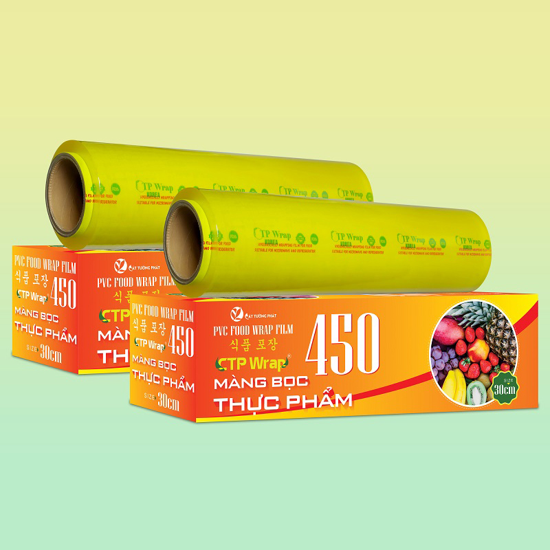 Màng bọc thực phẩm CTP Wrap Korea 450