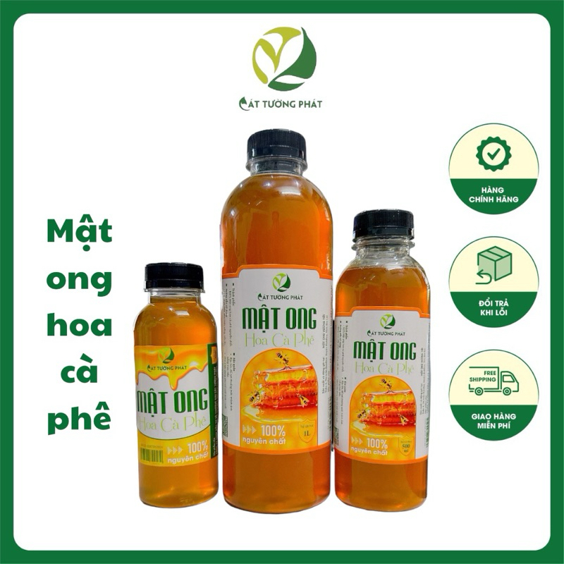 [100% Nguyên chất] Mật ong hoa cà phê 1L