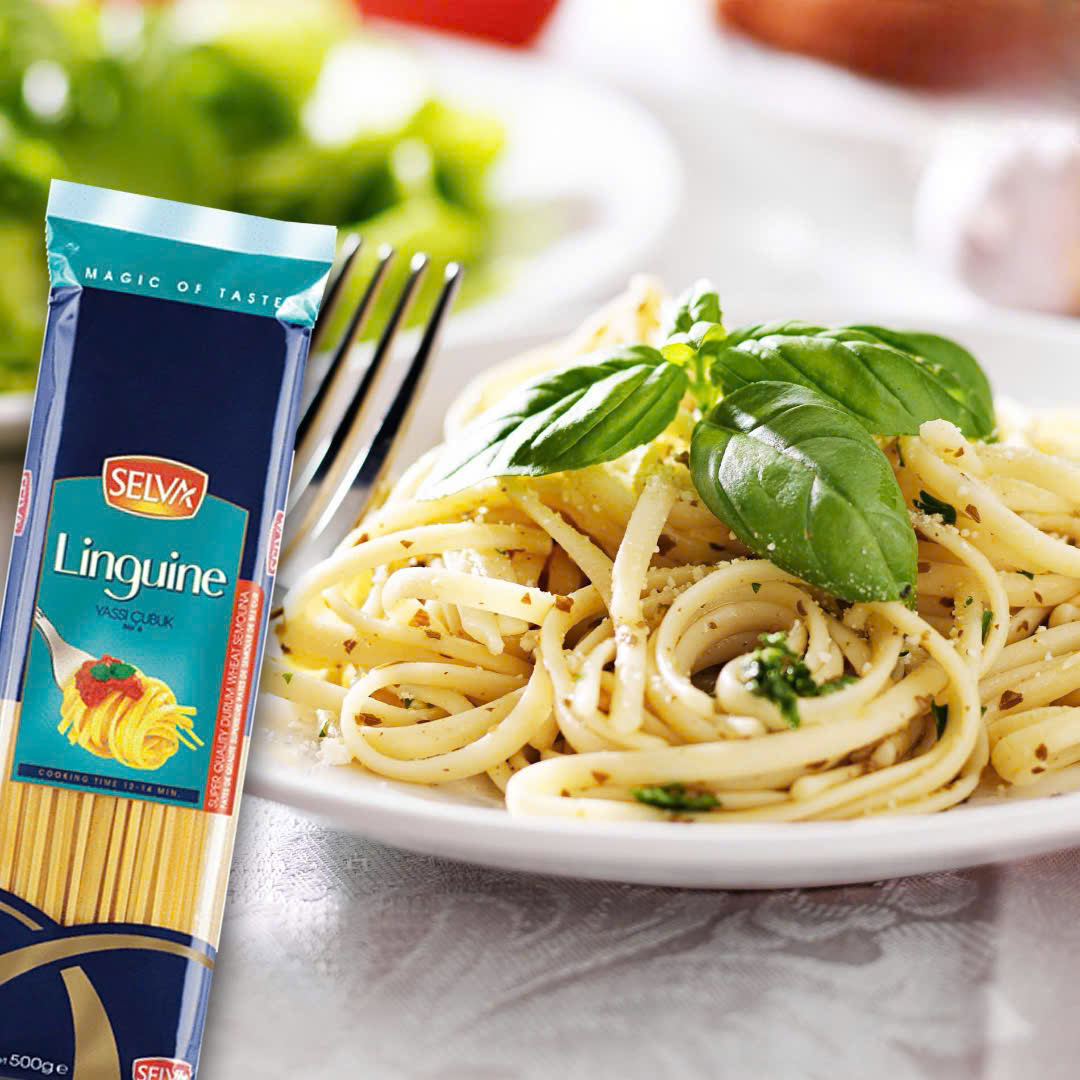 Mỳ Ý Sợi Dẹt Linguine SELVA 500g